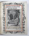 Anonym Andächtige Betrachtungen des gecreuzigten Jesu und seines hohen Leidens aus den Schriften des H. Augustinus vorgestellt. Kalligraphische und illustrierte Handschrift auf Pergament.