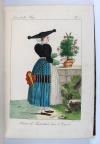 Lanté, Louis Marie und Georges-Jacques Gatine, Costumes des femmes de Hambourg, du Tyrol, de la Hollande, de la Suisse, de la Franconie, de l’Espagne, du Royaume de Naples , etc.  Dessiné, la plupart, par M. Lanté, gravés par M. Gatine, et coloris.