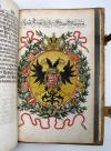 (Siebmacher, Johann), Erneuert- und Vermehrtes Wappenbuch, in welcher aller hohen Potentaten der Römischen Kaysere, Könige, des Heil. Römischen Reichs Chur-fürsten… Wappen, Schilde, Helmen, Kleinodien… in schönen Kupfern vorgebildet. Auf das Neue verfertiget und zum Druck befördert.