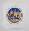 Anonym „Collezione di Monogrammi“ Privates Sammelalbum italienischer Monogramme und Wappen in farbigem Reliefdruck.