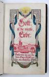 Schöllinger, Johann Georg, Gott ist die reinste Liebe. Deutsche Handschrift auf Papier.