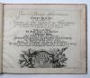 Nette, Johann Friedrich, Prospect und Theile des Fürstl. Hauses und Gartens Ludwigsburg. Veues et parties principales de Louis-bourg .