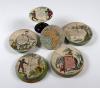 Anonym „Le jeu de globe“. Puzzle-Globus aus Holz von 22 Teilen. „Etudes geographique“.