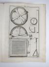 Penther, Johann Friedrich, Praxis Geometriae, worinnen nicht nur alle bey dem Feld-messen vorkommende Fälle mit Stäben, dem Astrolabio, der Boussole und der Mensul in Ausmessung eintzeler (!) Linien, Flächen und gantzer Revier…deutlich erörtert…werden.– Zugabe zur Praxis geometriae.