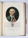 Sergent, Antoine-Francois, Portraits des Grands Hommes, Femmes illustre et Sujets mémorables de France, gravés et imprimés en couleurs, dédiés Au Roi.