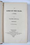 Anonym Double fore-edge-painting / Doppelte Unterschnitt-Bemalung. Scott, Walter, The Lord of the Isles.