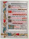Roussan, Fanny, Missel. Illuminierte Handschrift auf Pergament.  Missale, kalligraphiert und illuminiert von F. Roussan.